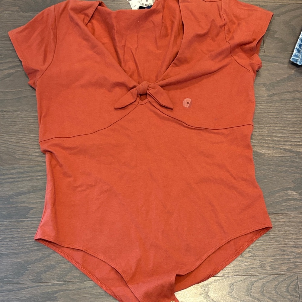 Aeropostale Terracotta Bodysuit